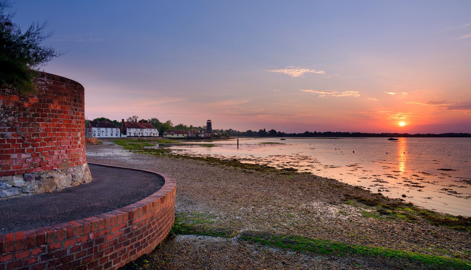 Sunrise at Langston Harbour